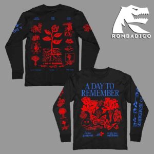A Day To Remember Winter Collection 2025 Flowers Long Sleeve Shirt