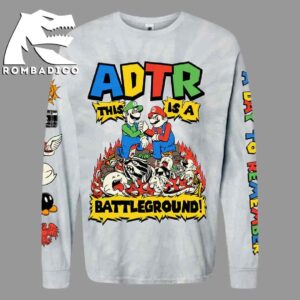 A Day To Remember Winter Collection 2025 Mario This Is A Battleground Long Sleeve Shirt