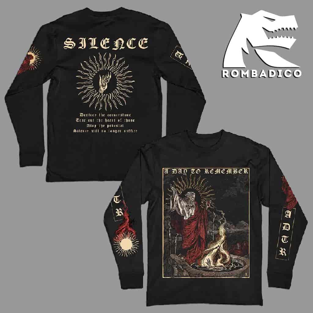 A Day To Remember Winter Collection 2025 Silence Long Sleeve Long Sleeve Shirt Merchandise A Day To Remember Winter Collection 2025 Silence Long Sleeve Long Sleeve Shirt Merchandise