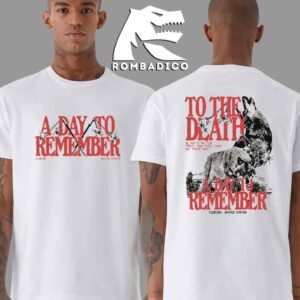 A Day To Remember Winter Collection 2025 To The Death Wolf Unisex T-Shirt Merchandise
