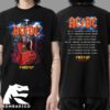 ACDC Exclusive Merch Tee Angus Electric Australia PWR Up Tour 2025 Unisex T-Shirt ACDC Exclusive Merch Tee Angus Electric Australia PWR Up Tour 2025 Unisex T-Shirt