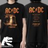 ACDC Exclusive Merch Tee Hells Bells Lightning Australia PWR Up Tour 2025 Cities List Unisex T-Shirt
