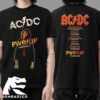 ACDC Melbourne 2025 PWR Up Tour Exclusive Merchandise Tee At Cricket Ground On November 12-16 Unisex T-Shirt