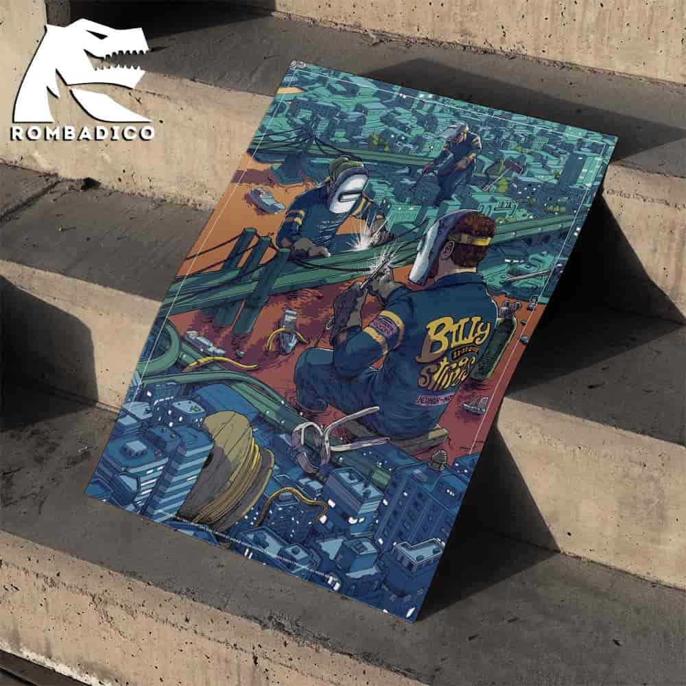 Billy Strings Newark New York 2025 Concert Poster For Show Night 2 At The Prudential Center On November 15 Art By Dave Kloc Home Decor Poster Canvas Billy Strings Newark New York 2025 Concert Poster For Show Night 2 At The Prudential Center On November 15 Art By Dave Kloc Home Decor Poster Canvas