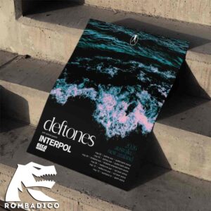 Deftones With Interpol And Ecca Vandal Australia New Zealand Tour 2026 Dates List Home Decor Poster Canvas
