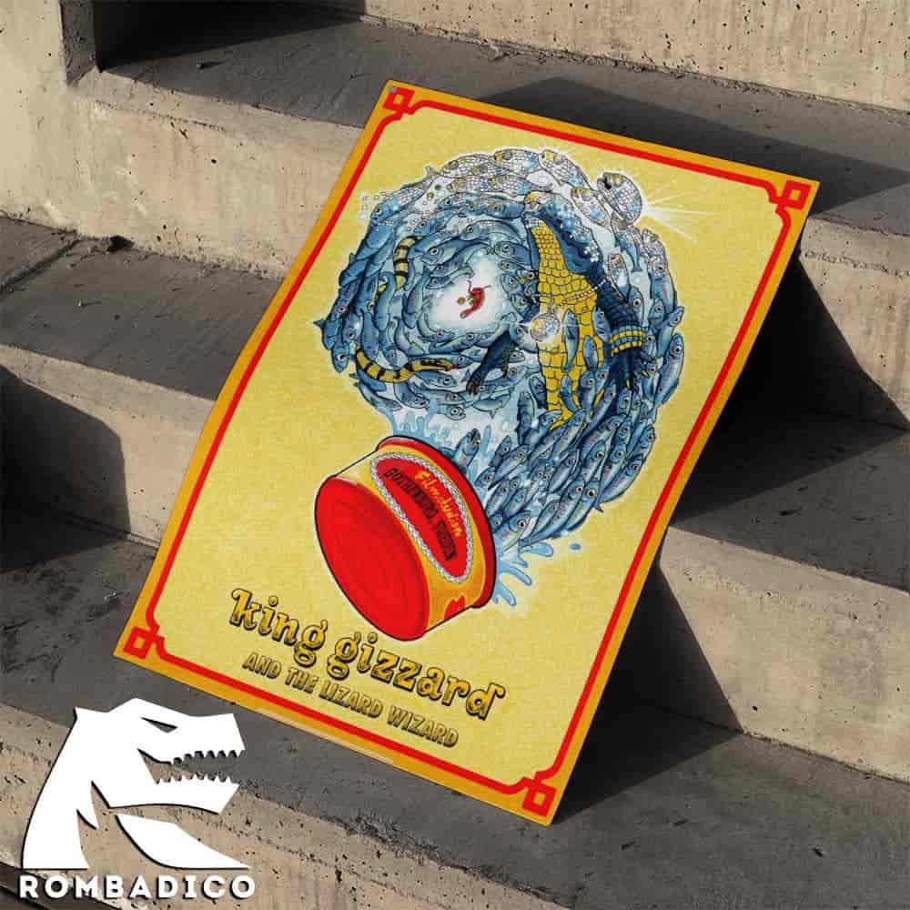 King Gizzard And The Lizard Wizard Gothenburg Sweden At Flimstudion On November 15 2025 Home Decor Poster Canvas King Gizzard And The Lizard Wizard Gothenburg Sweden At Flimstudion On November 15 2025 Home Decor Poster Canvas