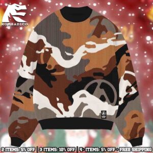Linkin Park Holiday Sweater Camo Logo 2025 Christmas Ugly Sweater