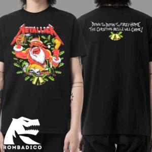 Metallica Christmas Holiday Bellz Demon Merchandise 2025 Unisex T-Shirt For Family And Friends