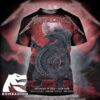 Metallica M72 Auckland New Zealand 2025 Official Poster At Eden Park On November 19 White Dragon Artwork All Over Print Shirt