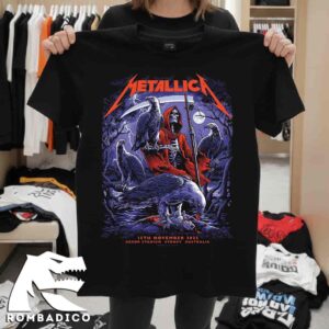 Metallica M72 Sydney Australia 2025 Main Poster By Blair Sayer At Accor Stadium On November 15 Unisex T-Shirt