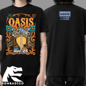 Oasis Buenos Aires Live 25 Tour 2025 At River Plate Noviembre 15-16 2025 Merchandise Unisex T-Shirt