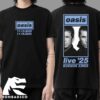 Oasis Buenos Aires Live 25 Tour Merchandise T-Shirt At River Plate On November 15-16