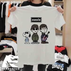 Oasis X Snoopy Live 25 Tour Fan Gifts Unisex T-Shirt